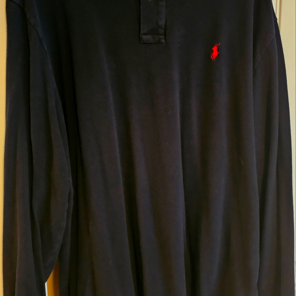 Men's Long Sleeve Polo - Ralph Lauren Polo